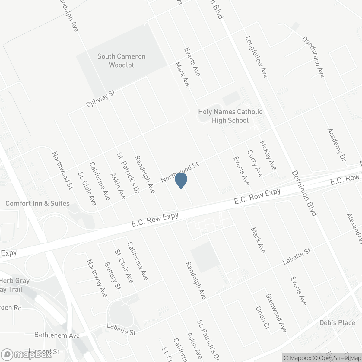 V/L PARTINGTON AVENUE, Windsor, Ontario N9B 2P8